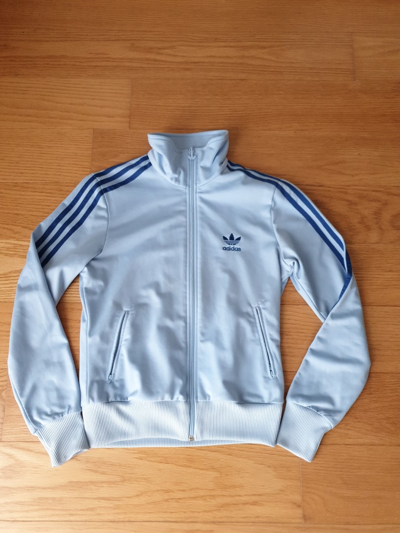 adidas blue and grey jacket