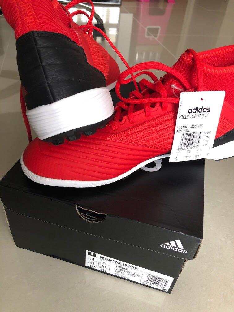 Adidas predator 19.3 top size 8