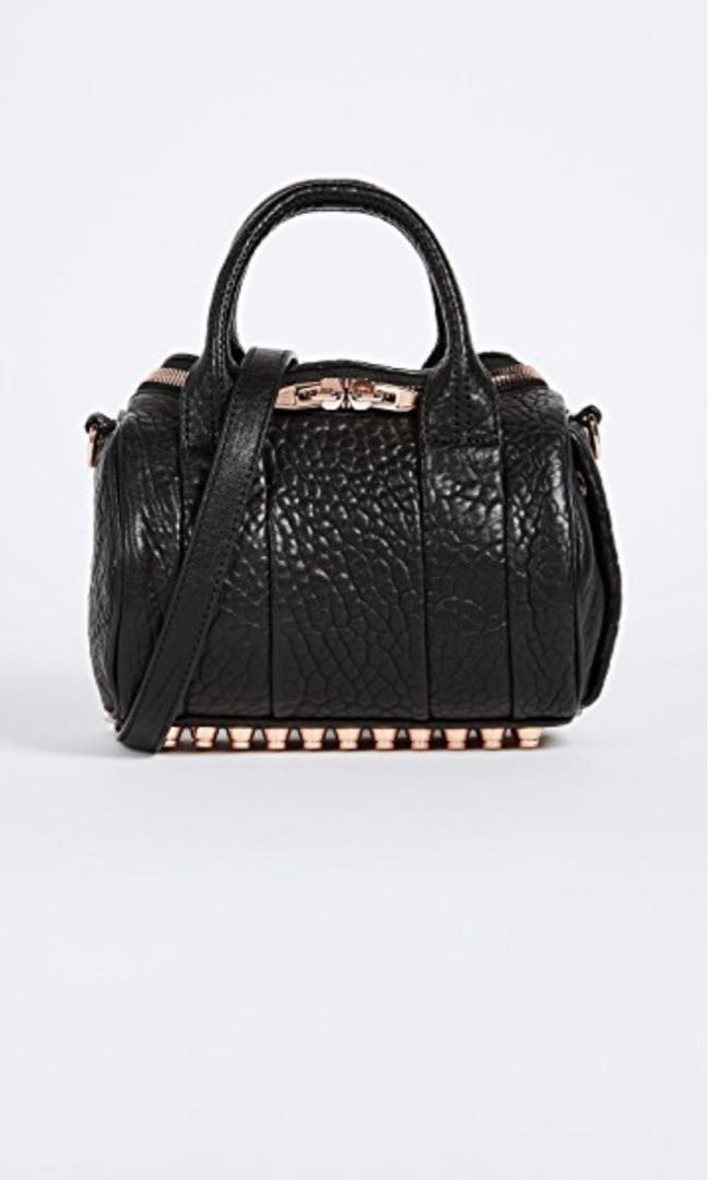 Alexander wang mini rockie rose online gold