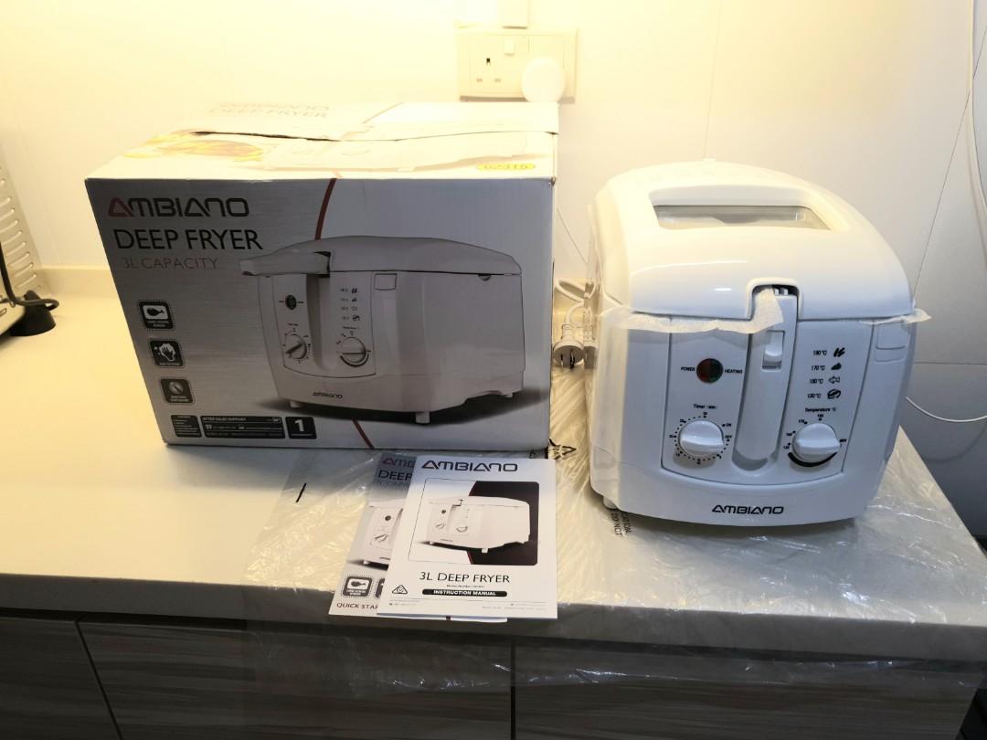 Ambiano 3l Capacity Deep Fryer From Australia Home Appliances Kitchenware On Carousell
