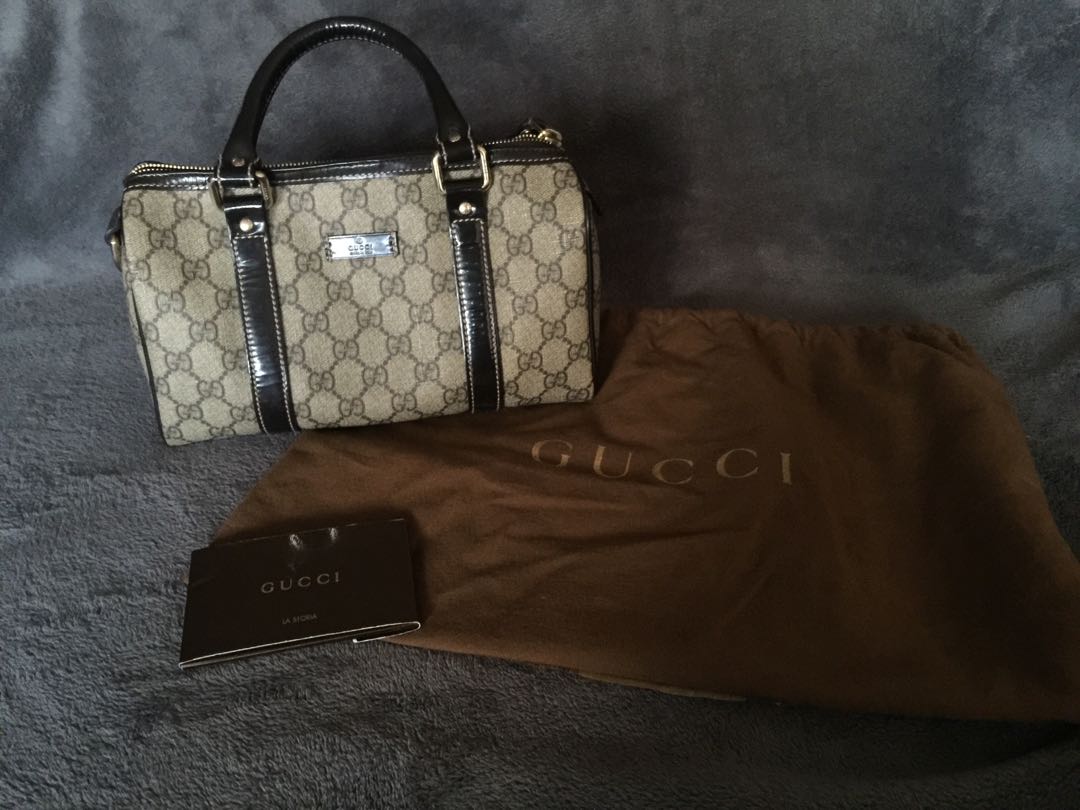 gucci mini duffle bag