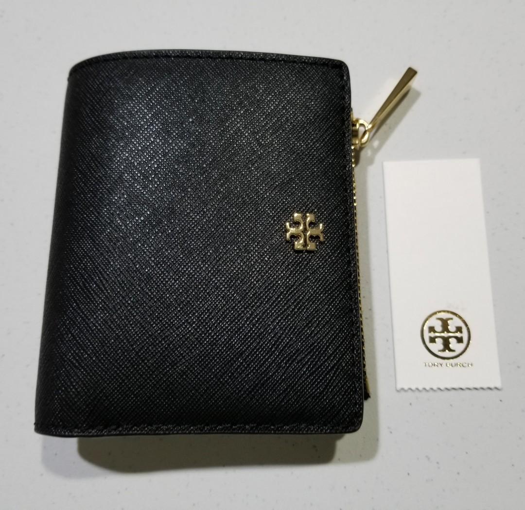 Authentic Tory Burch Emerson Mini Wallet Like New Barang Mewah Tas Dompet Di Carousell