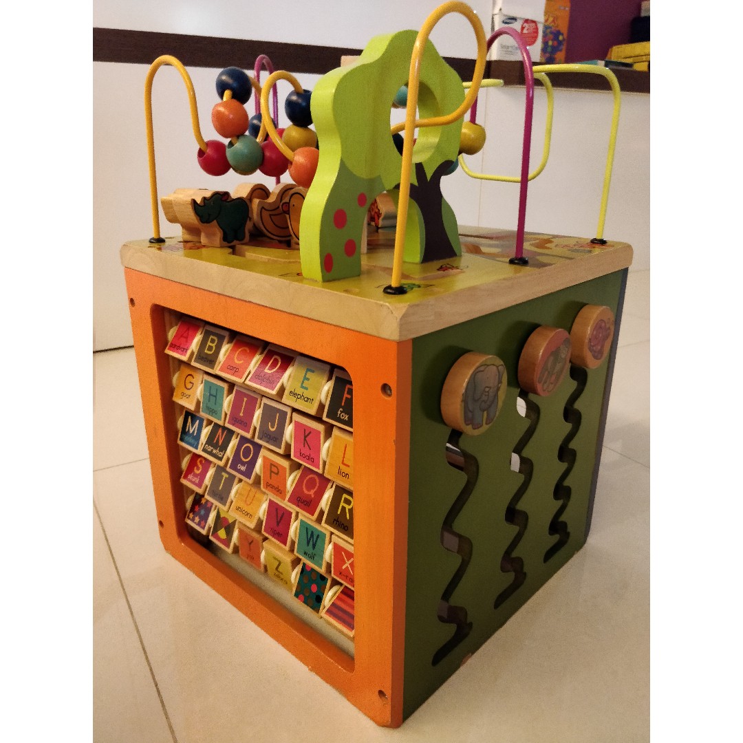 zany zoo activity table