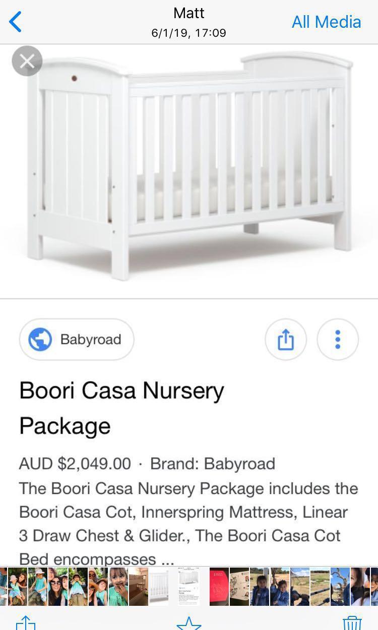 boori casa cot