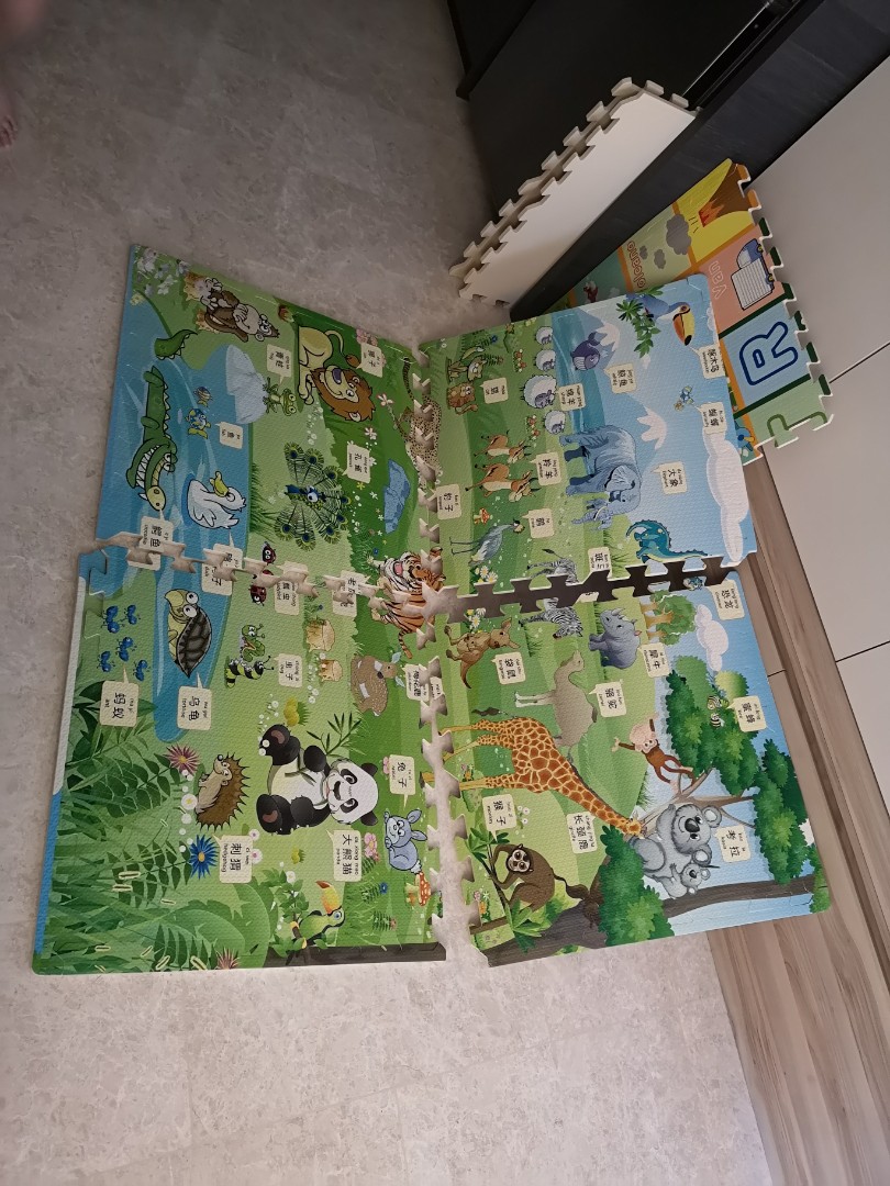 Baby Rubber Floor Mat Babies Kids Cots Cribs On Carousell