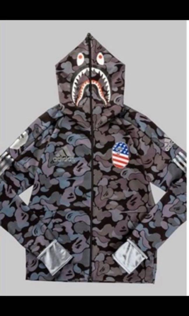 bape football hoodie