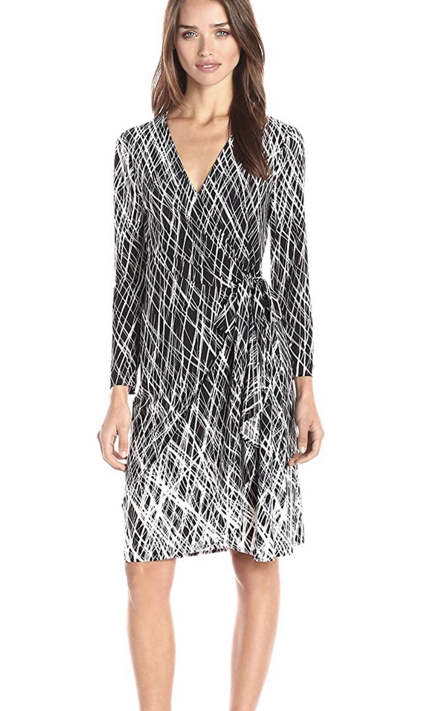 bcbg adele wrap dress