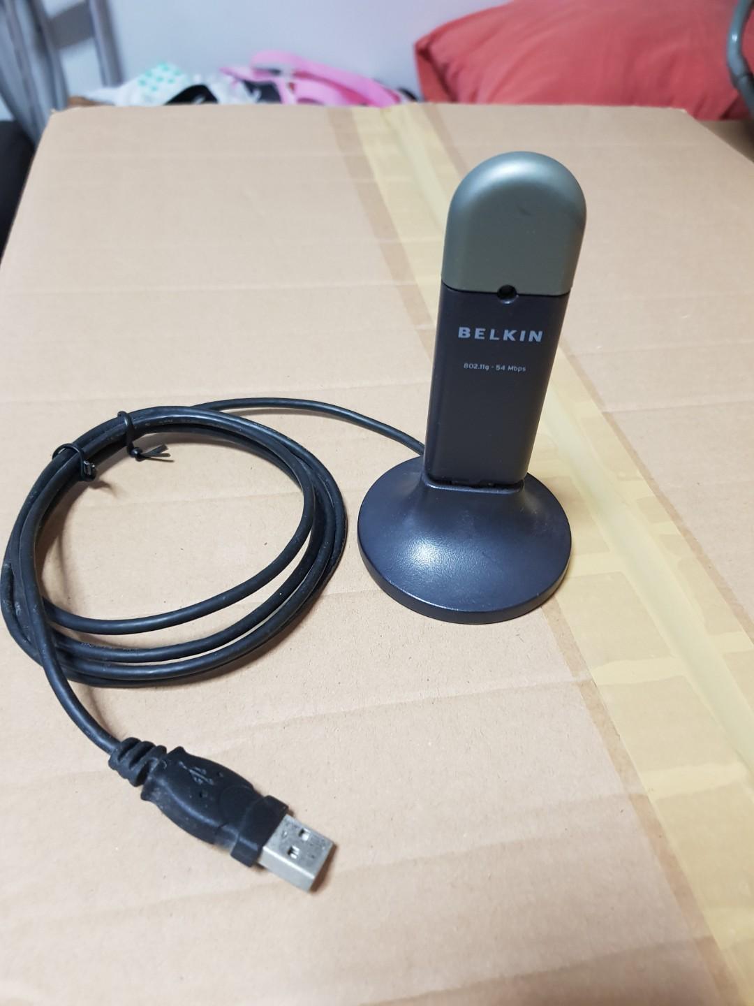 Belkin Wireless Amp Network Adapter Electronics Computer
