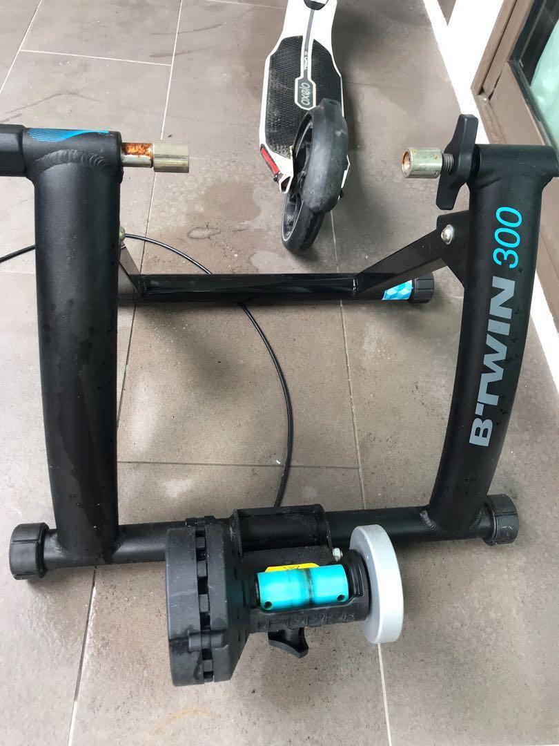 Btwin 300 turbo trainer sales