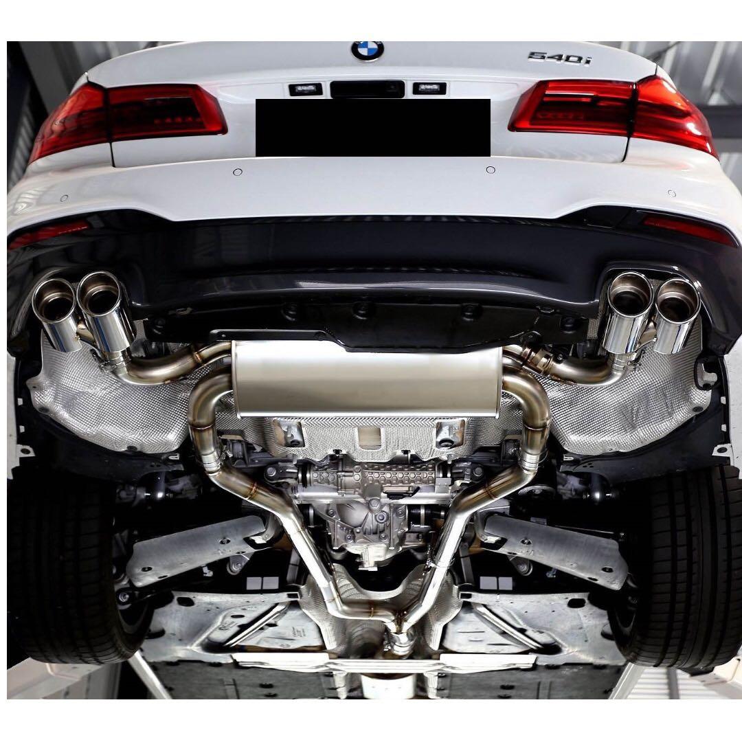 Bmw store g30 exhaust