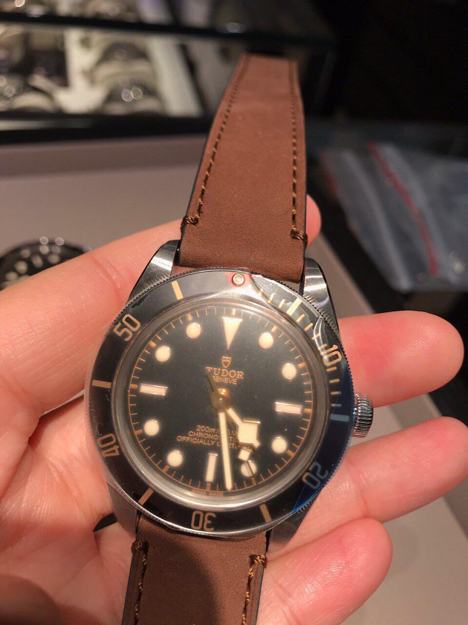 Bnib Tudor Black Bay 58 W Leather Strap Luxury Watches On Carousell