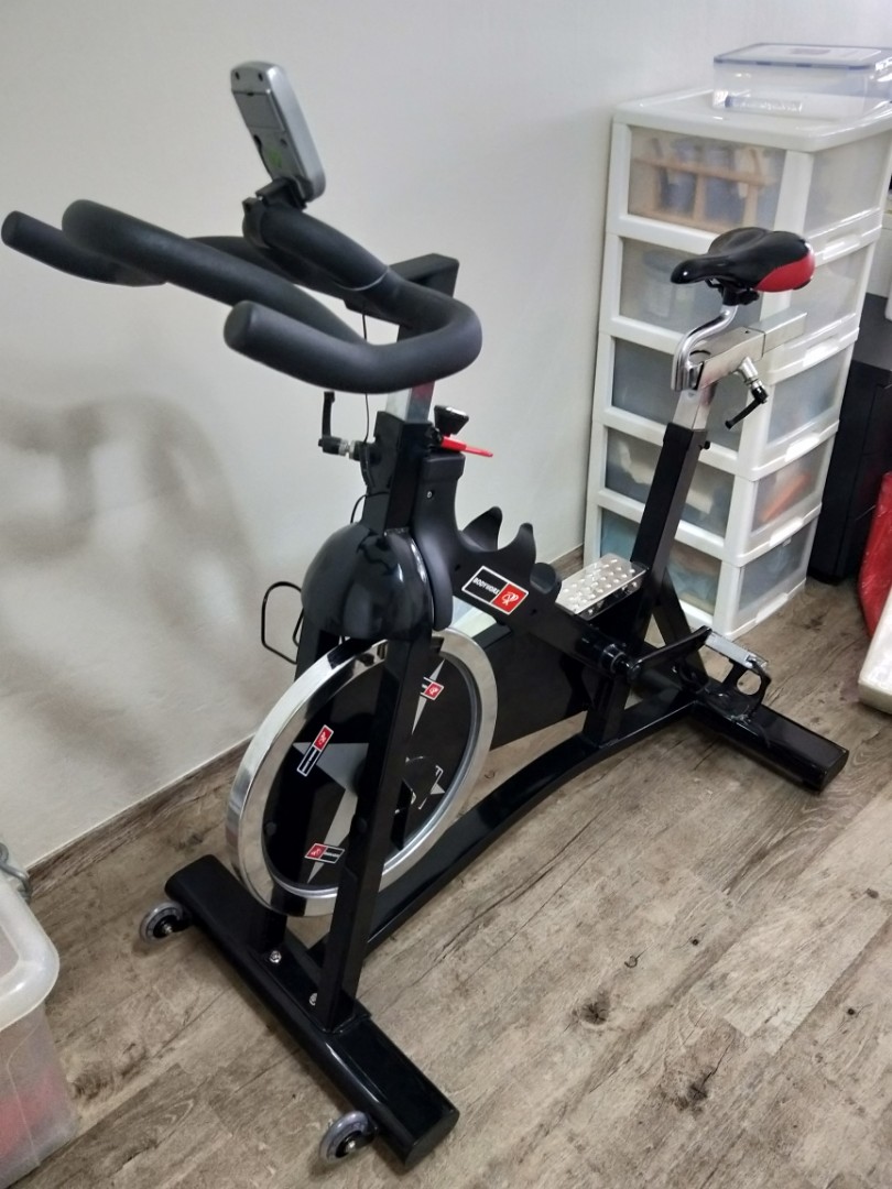 Bodyworx Spinning bike ASB800 very new Sports Equipment Exercise Fitness Cardio Fitness Machines on Carousell
