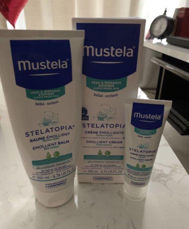 mustela stelatopia creme emolliente