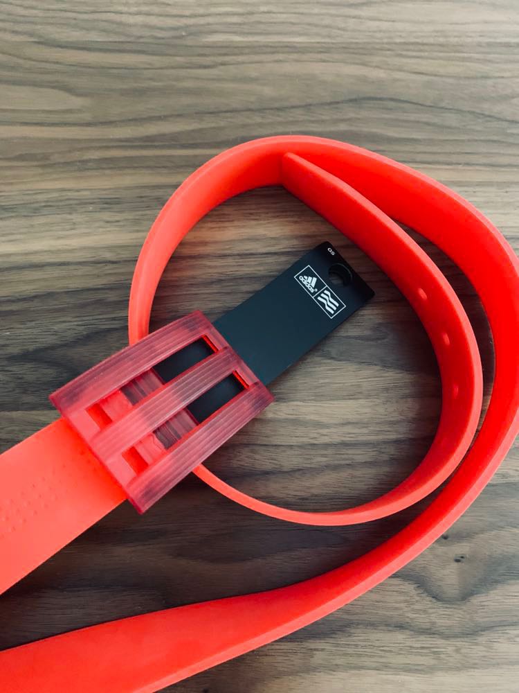Brand NEW Red Adidas Golf Silicone Belt sunwalker Sports