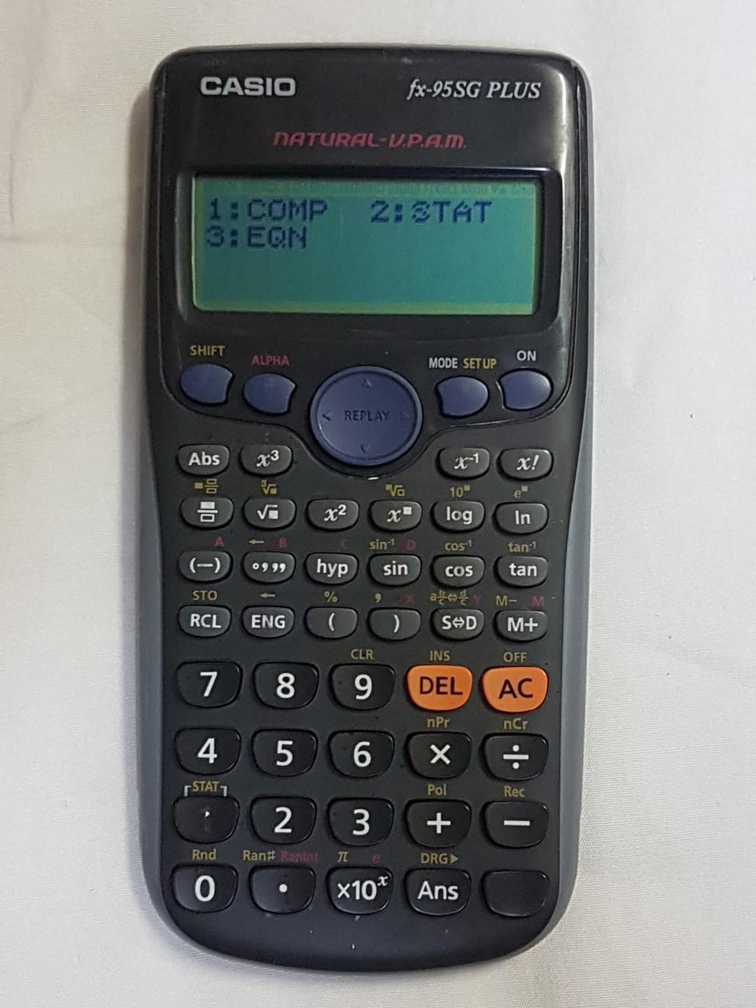Casio fx 95 2025 manual
