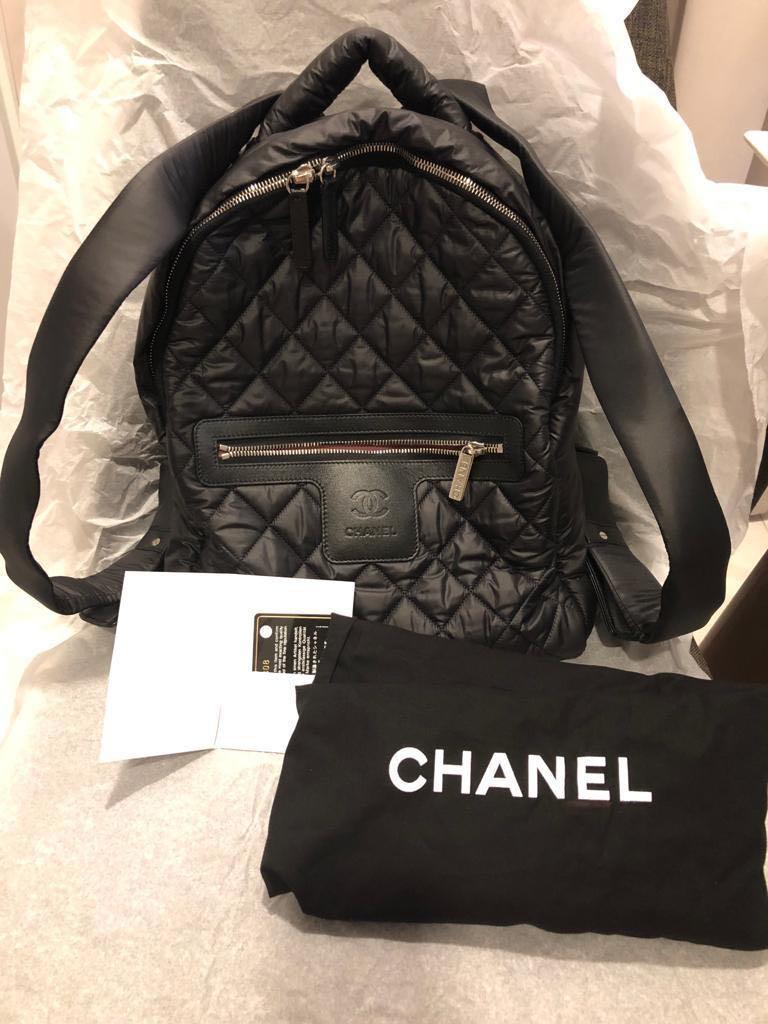 CHANEL diaper bag/cocoon, Luxury, Bags & Wallets on Carousell