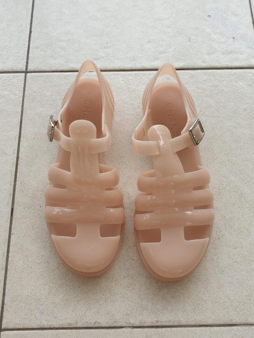 jelly rubber sandals