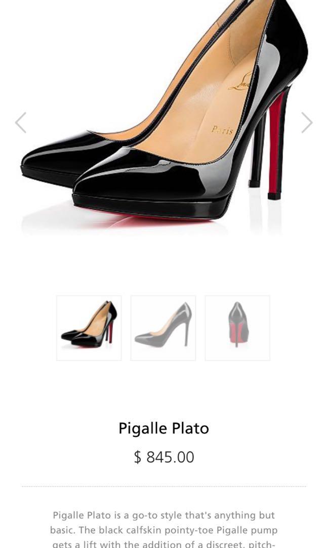 Christian louboutin clearance pigalle plato 1
