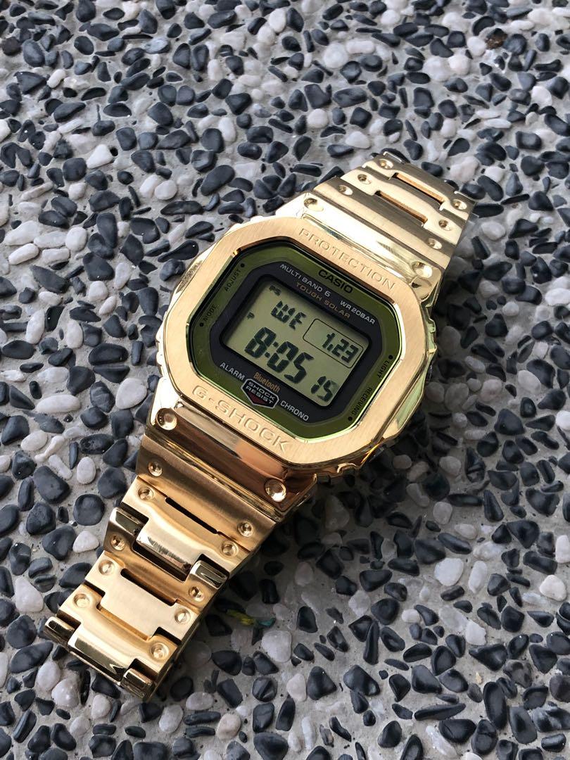 Casio g new arrivals shock metal bracelet