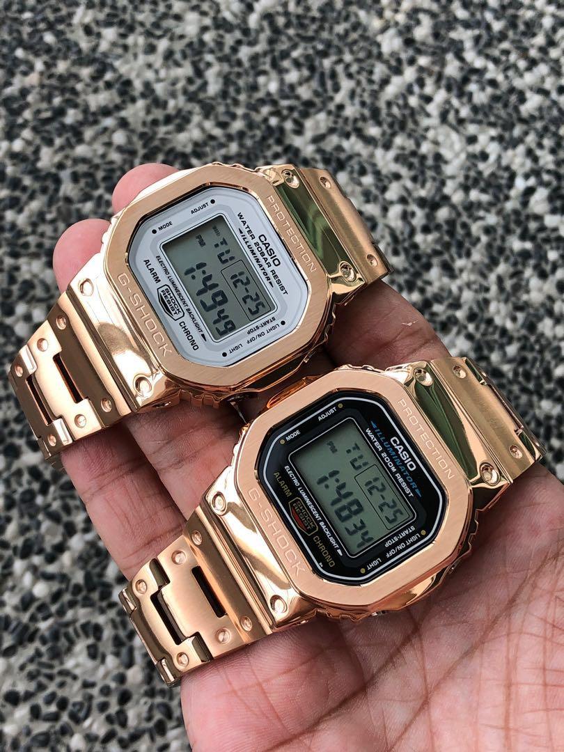 G shock 5600 rose gold deals
