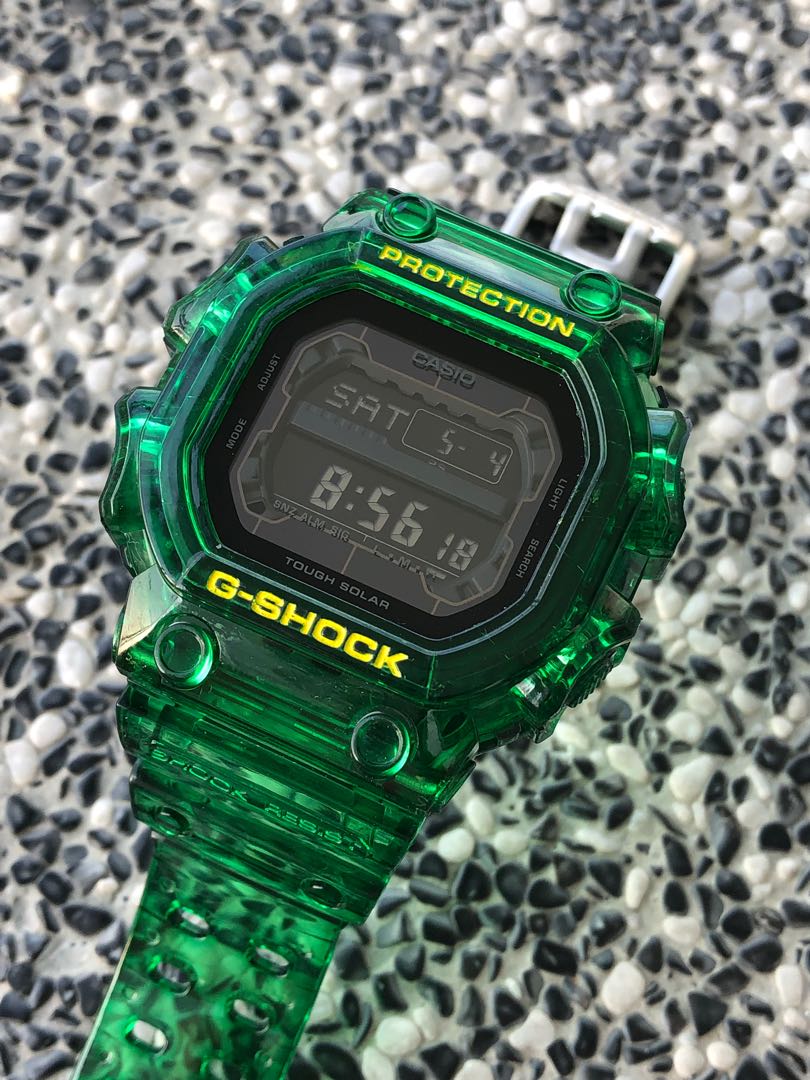 G shock black and green clearance