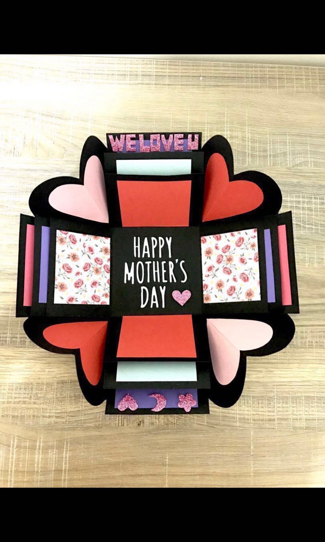 Explosion box mothers sales day