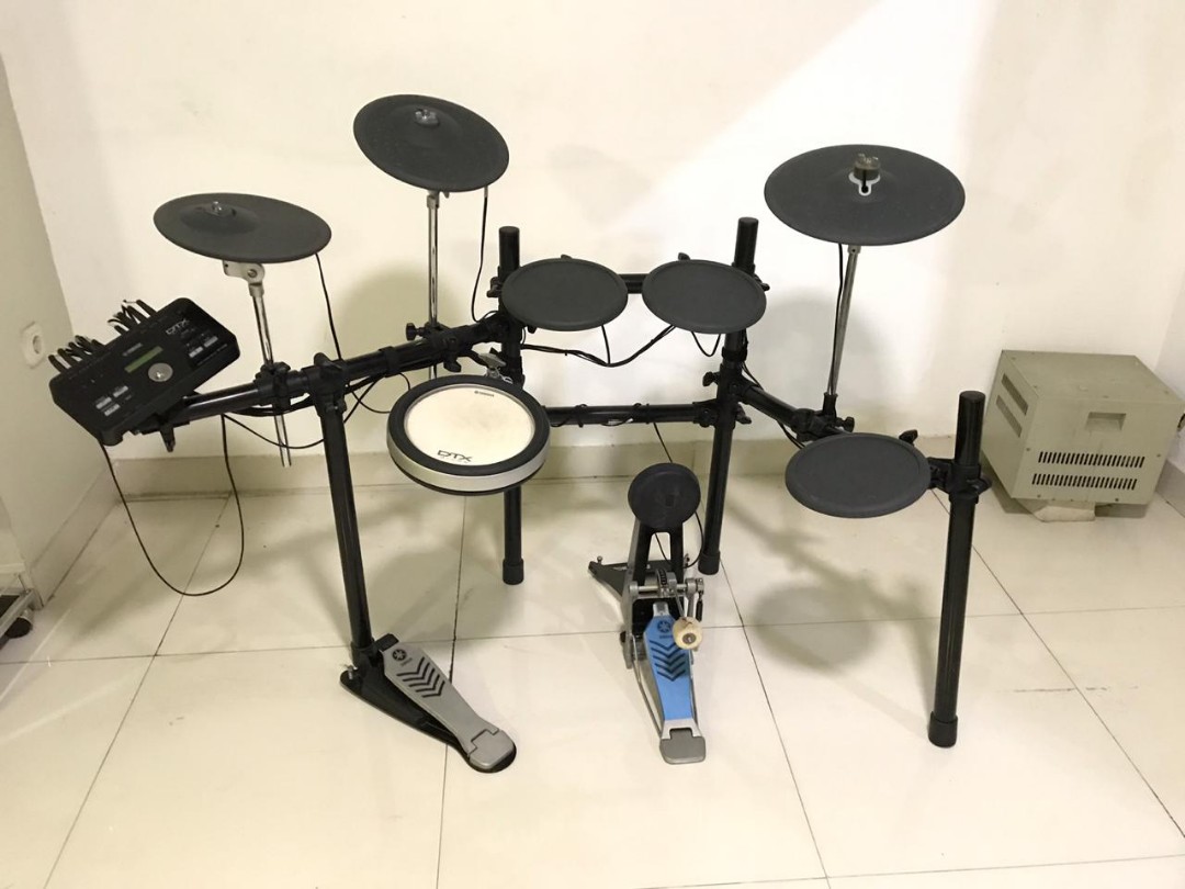 Drum Electric Yamaha DTX 502 Musik Media Alat di Carousell