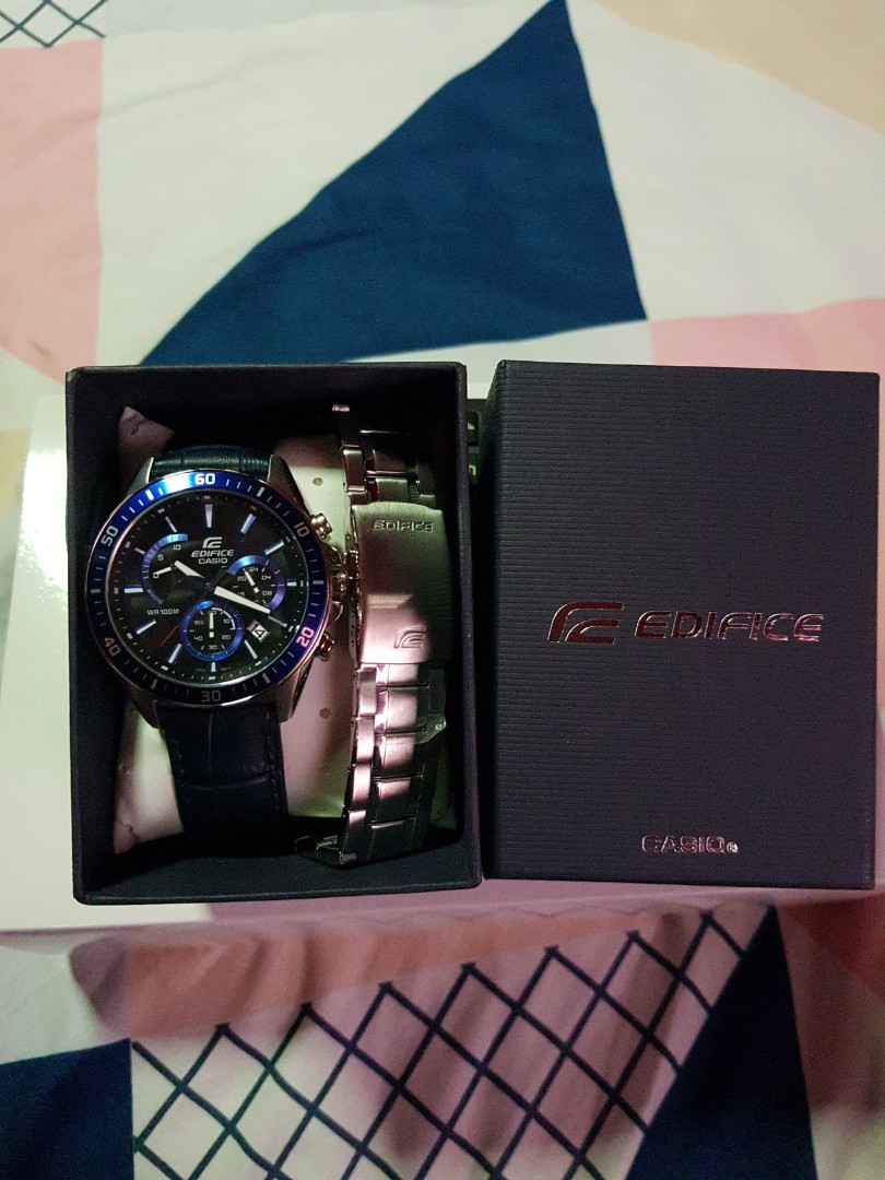 Edifice, Luxury, Watches on Carousell