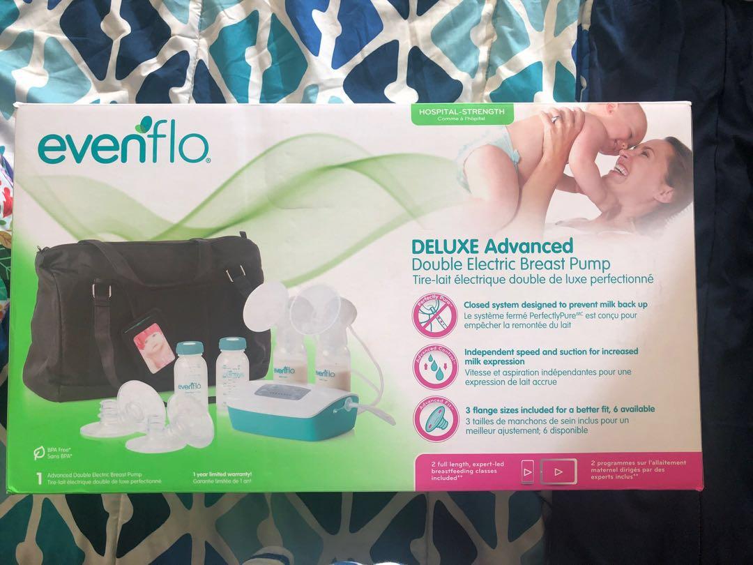 evenflo deluxe double electric breast pump reviews