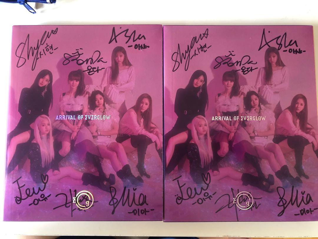 Arrival Of Everglow Album Cover Everglow 2020