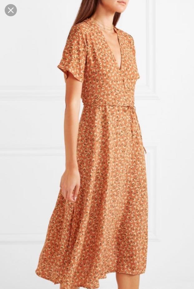Faithfull the brand discount leila wrap dress