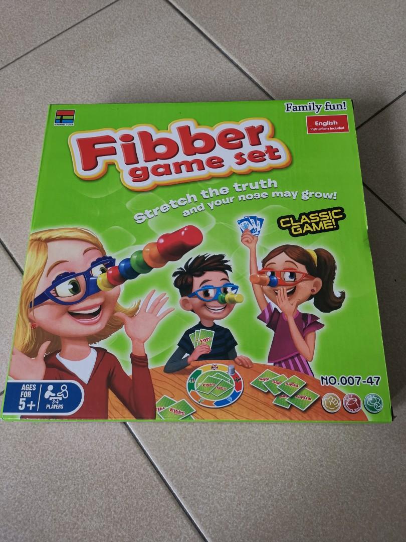 Fibber game set, Hobbies & Toys, Toys & Games on Carousell