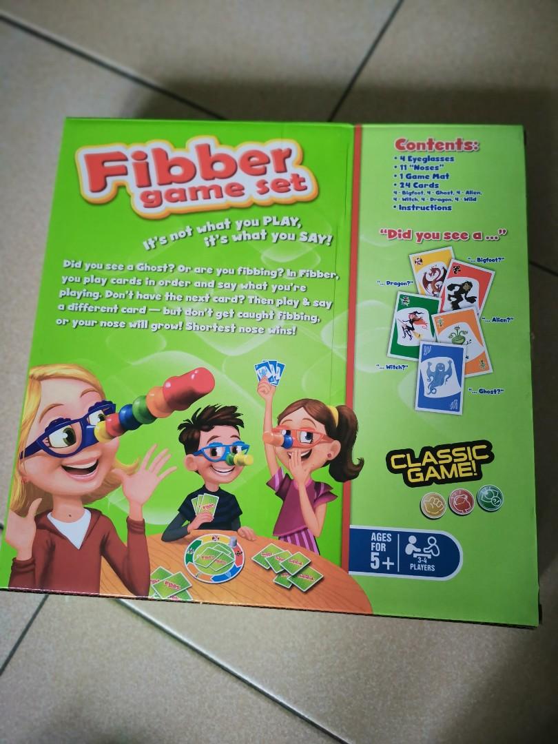 Fibber game set, Hobbies & Toys, Toys & Games on Carousell