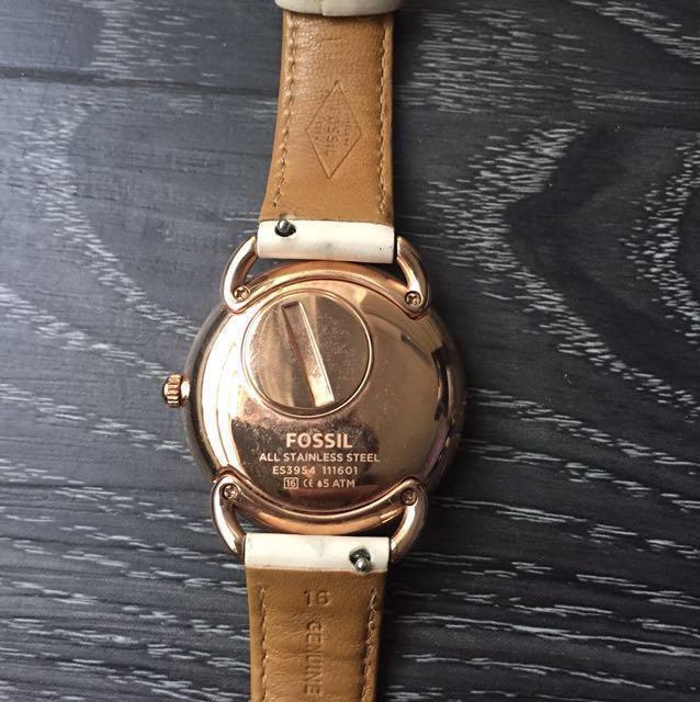 Fossil ES3954 Tailor Multifunction Leather Watch Women s Fashion Watches Accessories Watches on Carousell