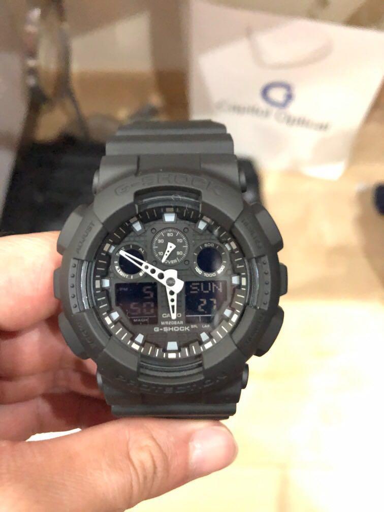 g shock matt black