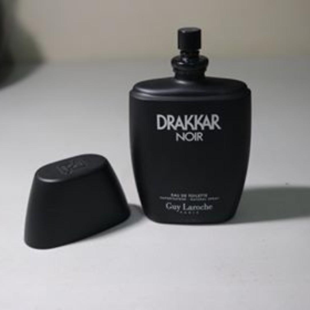 Guy Laroche Drakkar Noir (100mL) (Category: Fragrance & Deodorants) located in Manila. Submitted by codiflo (Listing ID 227590980, Image 1). Description: Guy Laroche Drakkar Noir Authentic. You can check upon meet up. You'll be able to tell it is original. 100mL bottle 90% full (You cant see through the bottle so im giving a rough estimate but i barely ever used this. Maybe 10 sprays max) Bottle is in good condition Selling this because im leavin
