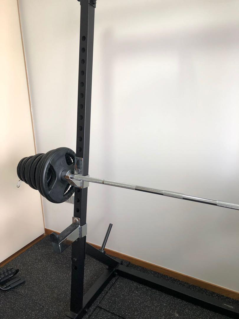 Gymsportz Olympic Barbell & Weight Set, Sports Equipment, Exercise