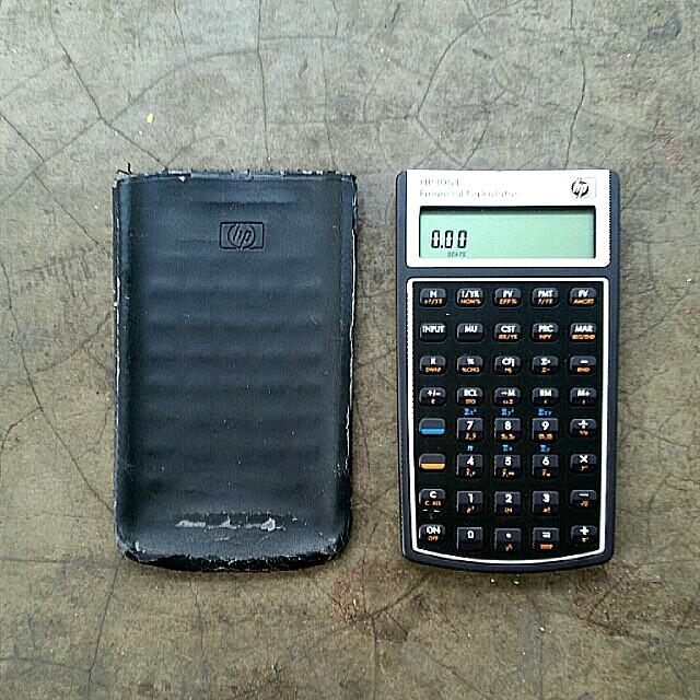 Hp 10bii Financial Calculator Electronics Others On Carousell