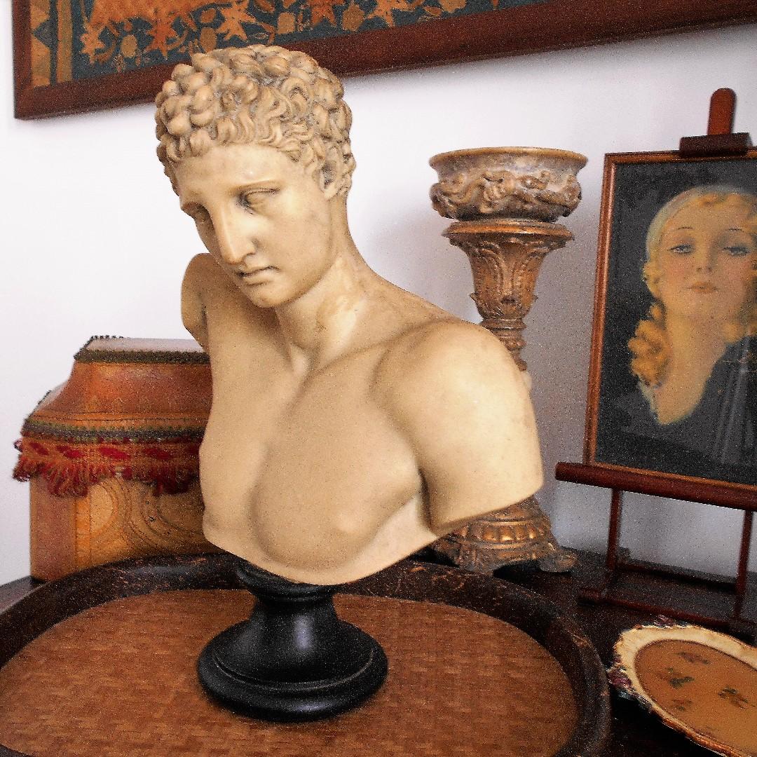 Hermes Greek God Art Sculpture Bust Historical Art, Hobbies & Toys