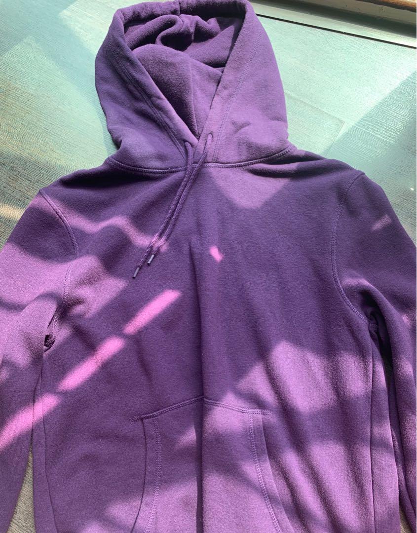 H&m mens purple hoodie Clearance