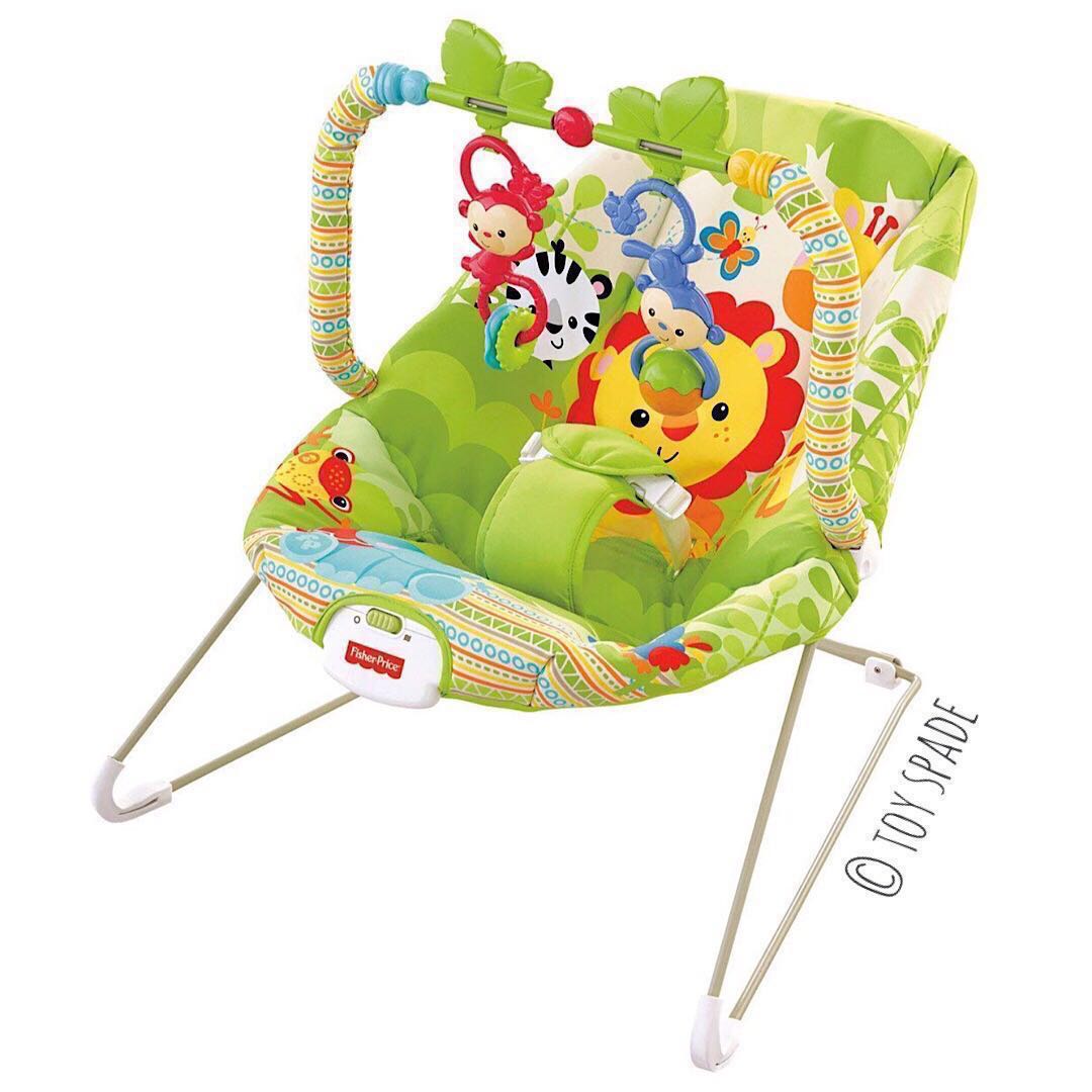In Stock Fisher Price Rainforest Friends Bouncer US Exclusive Design Brand New Babies Kids Infant Playtime on Carousell