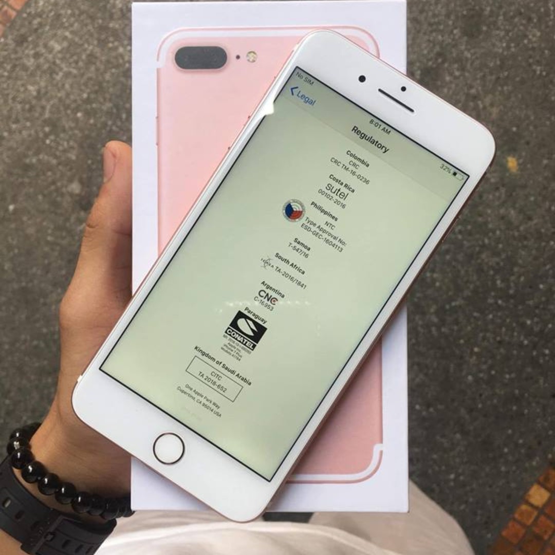 Iphone 7 Plus 32gb Rose Gold Mobile Phones Gadgets Mobile Phones Iphone Iphone 7 Series On Carousell