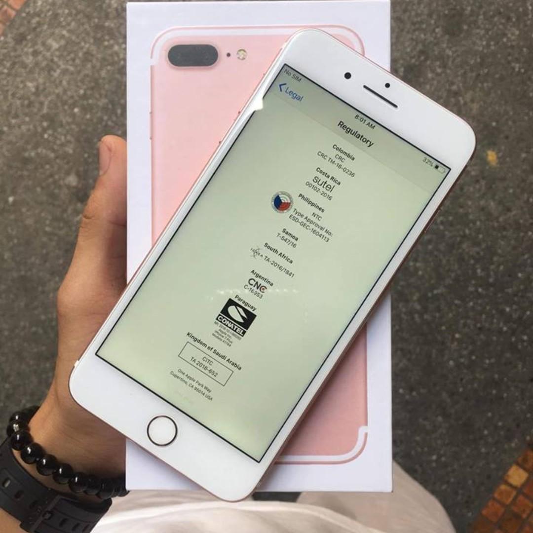 iphone 7 plus 32gb rose gold mobile