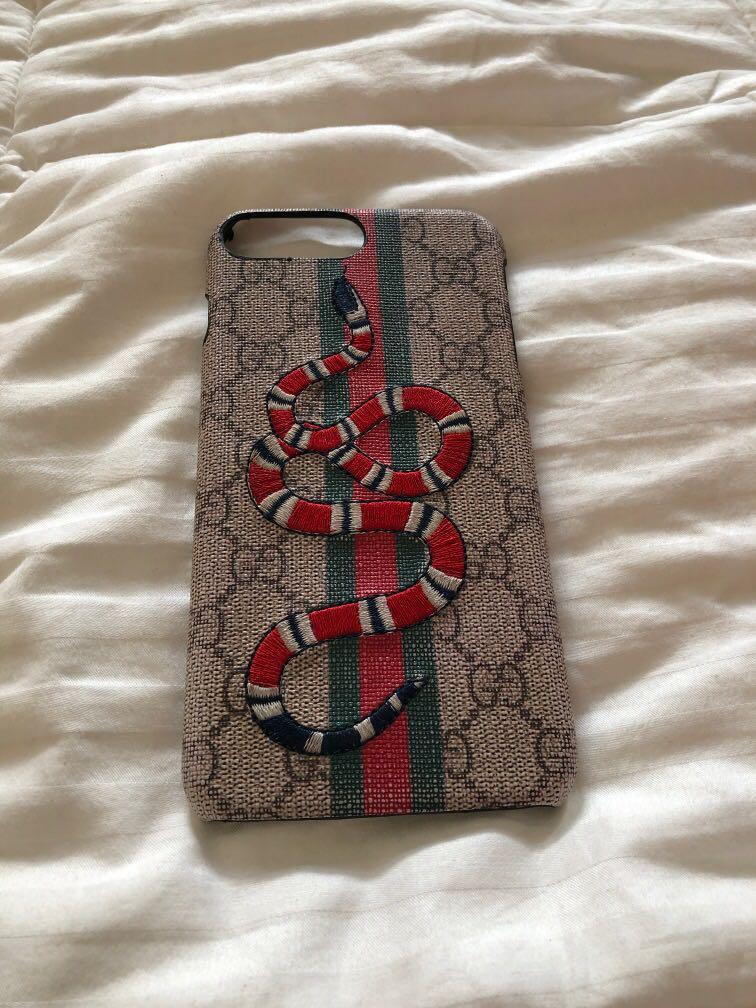 Iphone 7 plus casing gucci snake, Mobile Phones & Gadgets, Mobile