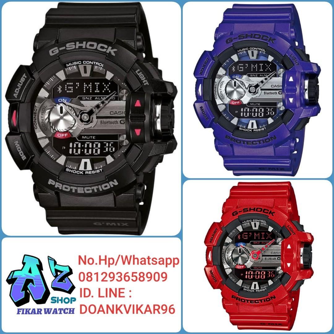 Jam Tangan Pria Casio G Shock Gba 400 Bluetooth Rubber Original Murah Fesyen Pria Jam Tangan Di Carousell