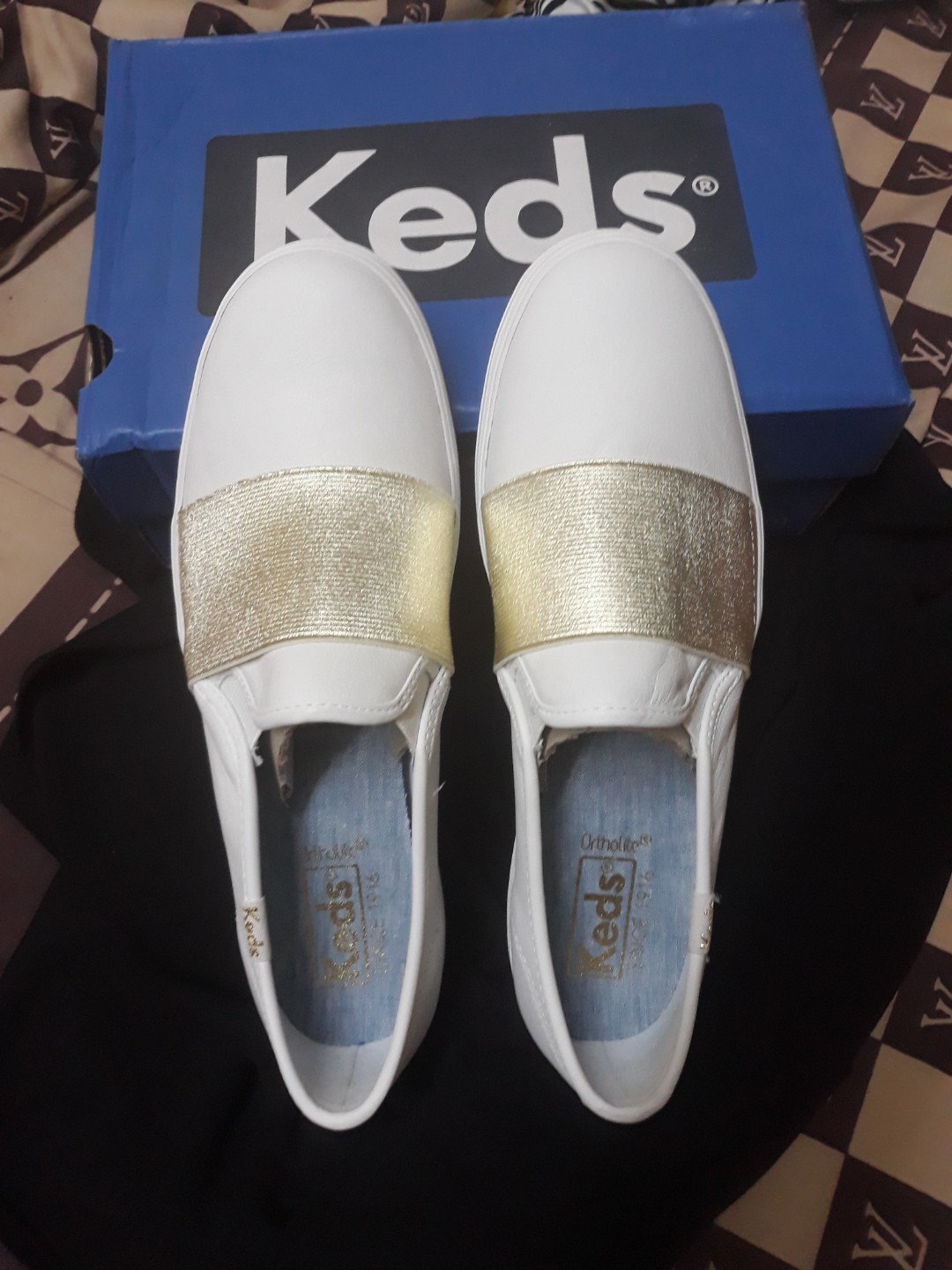 Keds triple 2025 bandeau leather