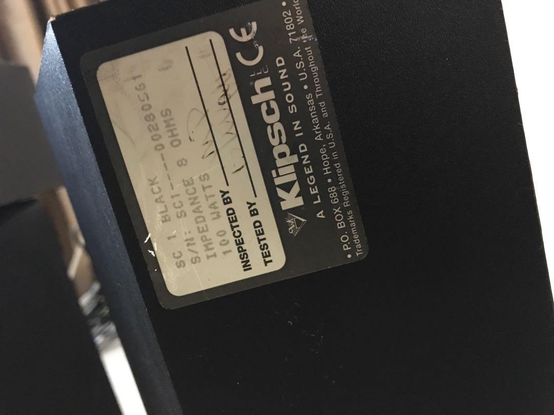 klipsch sc1