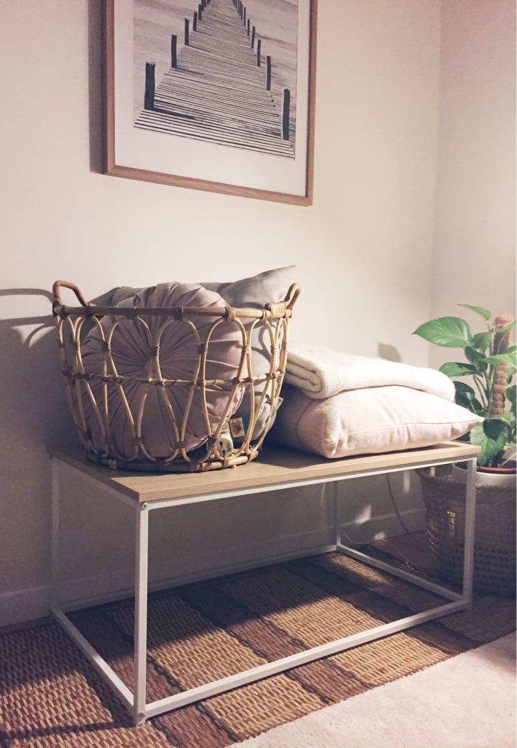 Scandi side store table kmart