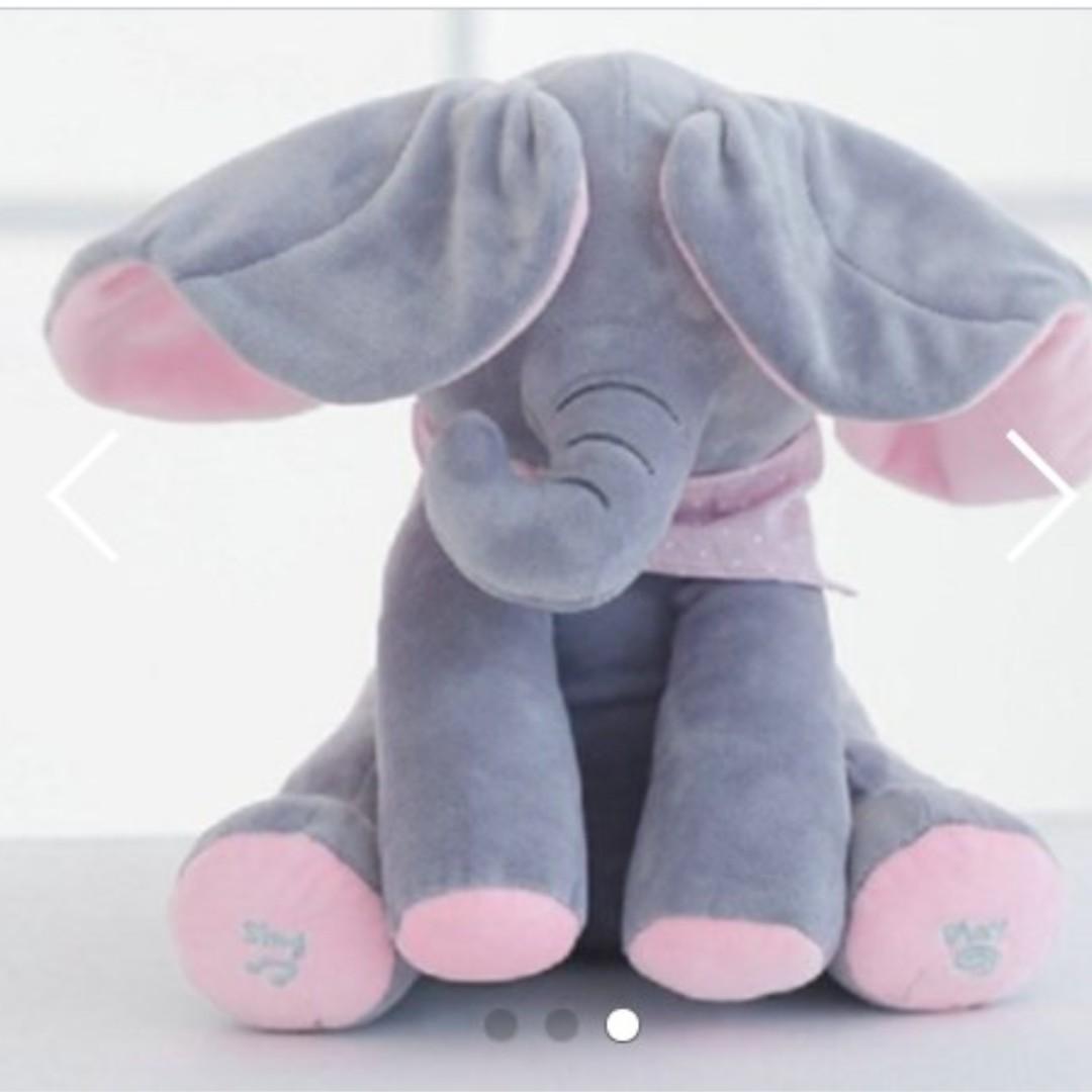 Musical peek a boo elephant 2025