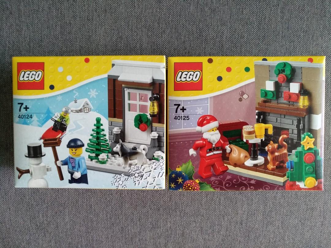 Lego 40124 Winter Fun 40125 Santa S Visit Toys Games Bricks Figurines On Carousell